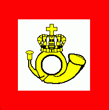 [Flag of Dampskibsselskabet paa Bornholm af 1866 square]