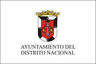 Variant flag of Santo Domingo de Guzmán