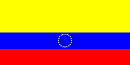 [special service flag for municipal Buildings 20 stars (Ecuador)]