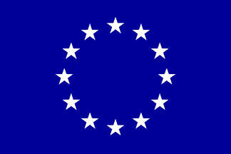 [Flag with white stars]