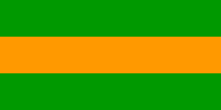 [Unknown triband green over orange]