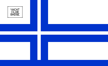[Finnish Yacht Club Honorary member's Ensign]