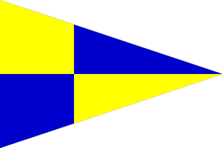[Fishery inspection flag]