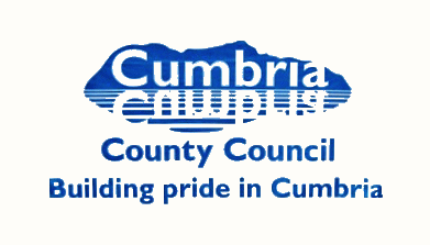 [Flag of Cumbria county council, England]