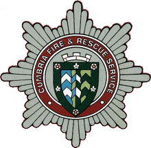 [Cumbria Fire & Rescue Service Badge, England]