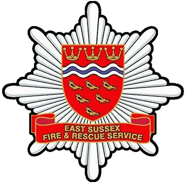 [Flag of East Sussex Fire and Rescue Service, England]