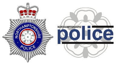 [Northamptonshire Police Badge and Logo]