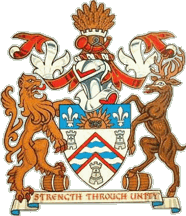 [East Staffordshire District Council Arms]