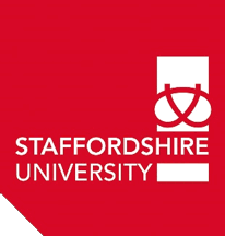 [Staffordshire Staffordshire University Logo}