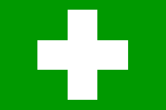 [First aid flag]