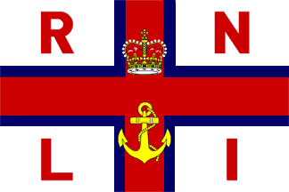 [Royal National Lifeguard Institution Flag]