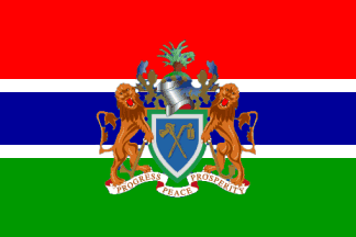 Flag of Gambian amb.
