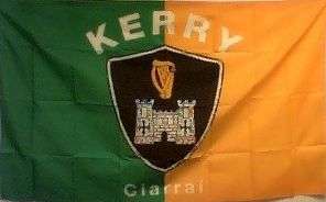 [Kerry GAA team flag]