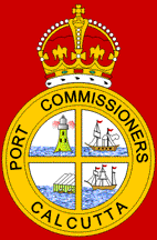 [Red Ensign of the Commissioners of the Port of Calcutta - badge]