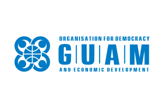 [Organization for Democracy and Economic Development - GUAM Flag]