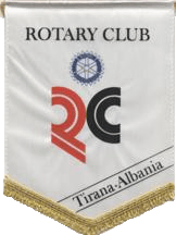 [Flag of Rotary Club, Tirana]