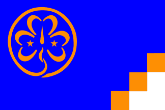 [Flag of World Association of Girl Guides and Girl Scouts]