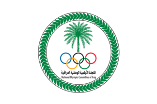 [Iraqi National Olympic Committee flag]