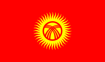 [flag of Kyrgyzstan]