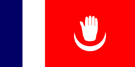 Franch-anjouani flag