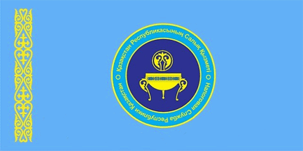 [Kazakhstan Tax Service flag]