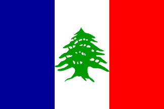 [French Mandate of Greater Lebanon, green cedar]