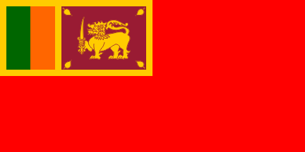 [Old civil ensign of Sri Lanka]