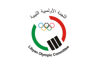 [Flag of Libyan Olympic Committee]