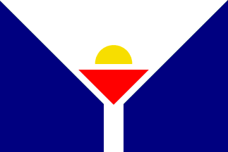 [Local flag of Saint-Martin]