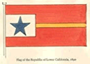 Flag of the Republic of Lower California