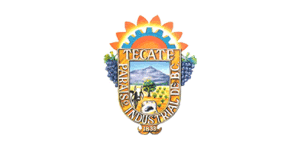 Flag of the municipality of Tecate