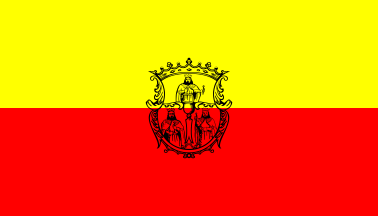 Alternate version of the flag of Morelia