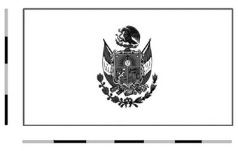 [Construction sheet of the flag of the State of Queretaro