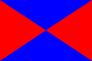 1858-ca. 1889 registration flag of Alvarado