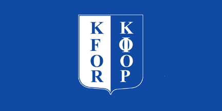 [Former flag of KFOR]