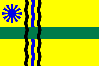 [Broeksterwoude village flag]