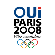 [Emblem of the Paris' Olympic bid]
