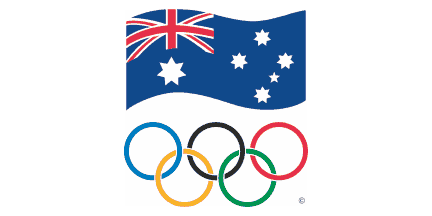 [Flag of Australian Olympic Committee]
