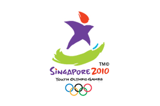 [Youth Olympic Games flag]
