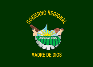 Madre de Dios regional flag
