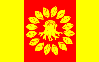 [Nowa Ruda rural district flag]
