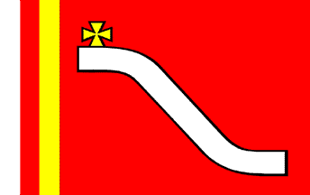 [Proszowice county flag]