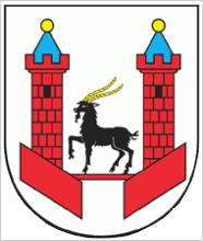[Praszka coat of arms]