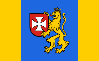 [Rzeszow county flag]