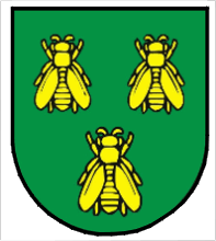 [Pszczolki coat of arms]