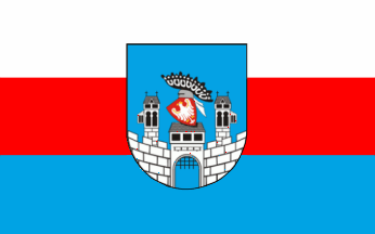 [Sandomierz city flag]