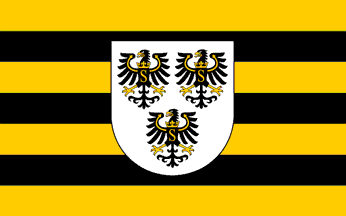 [Gołdap county flag]