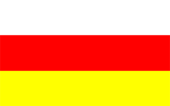 [Ostrzeszów city and commune flag]