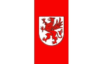 [Zachodniopomorskie Voivodship flag with Coat of Arms]