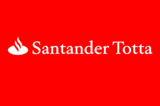 Totta Santander Bank flag